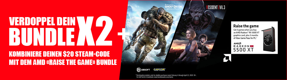 AMD bundle banner